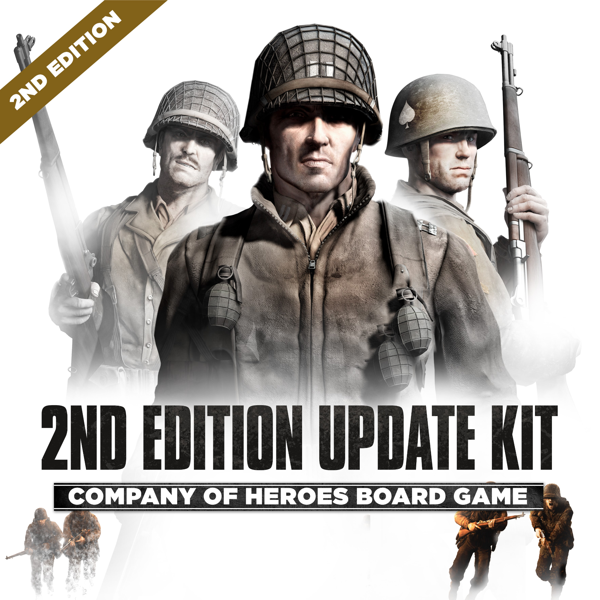 2nd Edition Company Of Heroes Board Game By Bad Crow Games 2nd