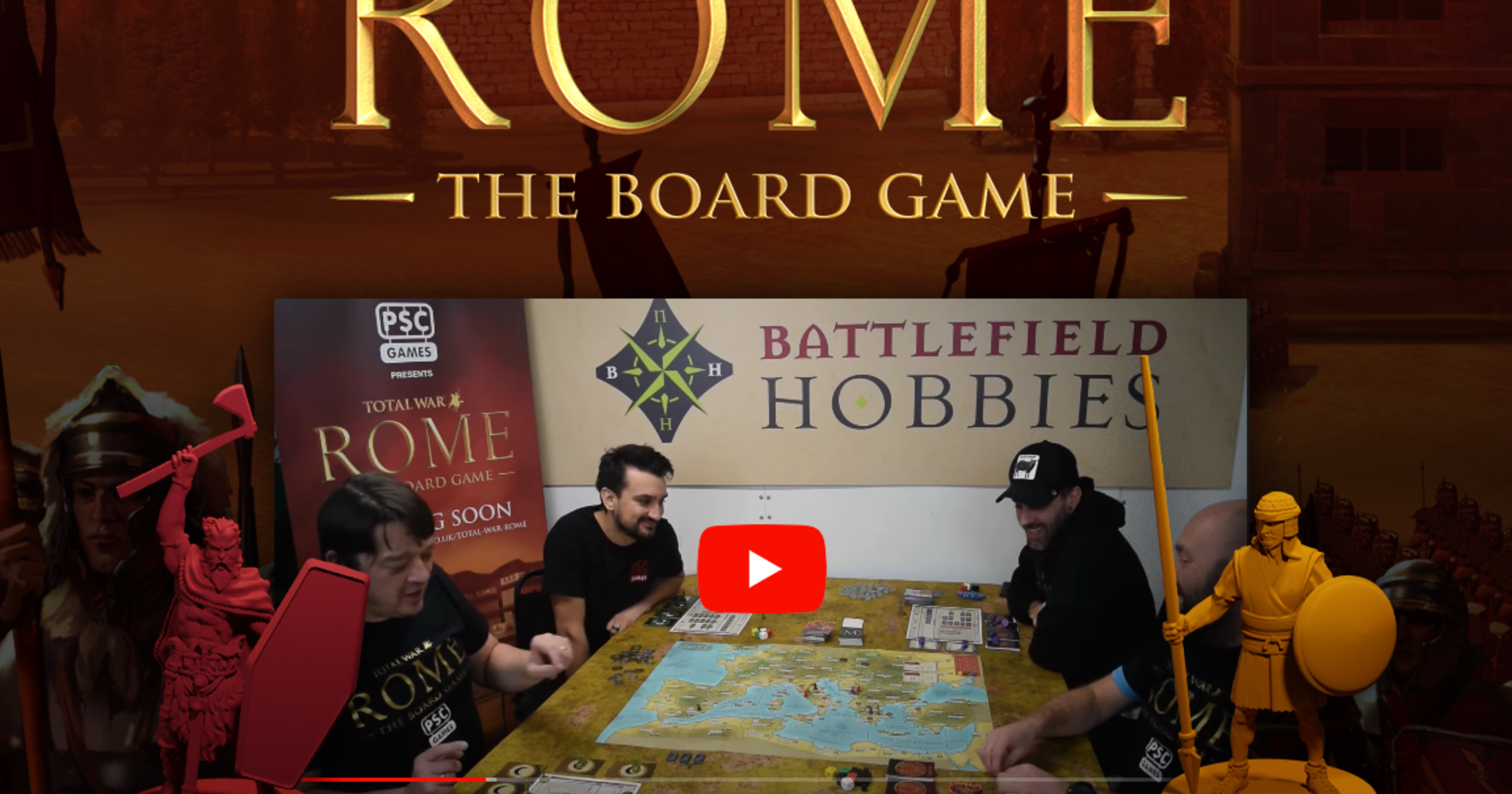 Total War Rome The Board Game By Colour Command Combat Ltd