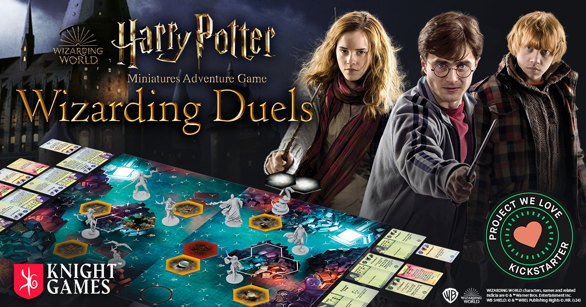 Harry Potter Miniatures Adventure Game Wizarding Duels By Knight Games