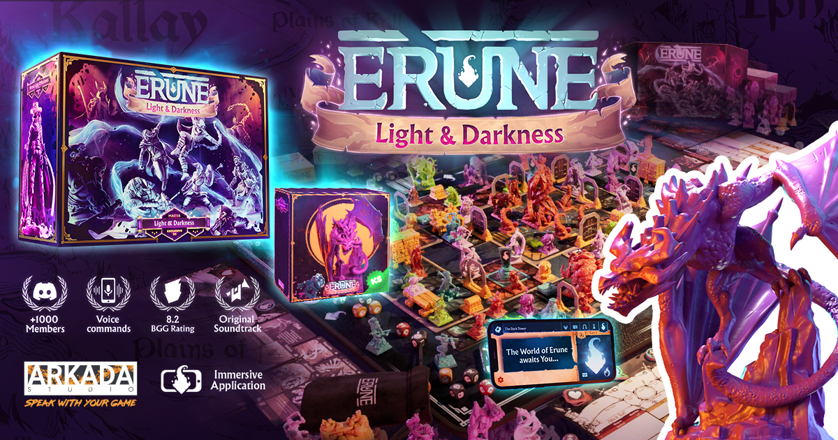 Erune Light Darkness By Arkada Studio Your Pledge Gamefound