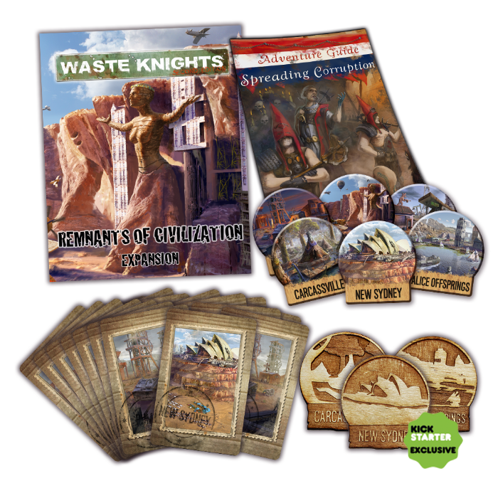 Waste Knights Second Edition By Galakta Remnants Of Civilization