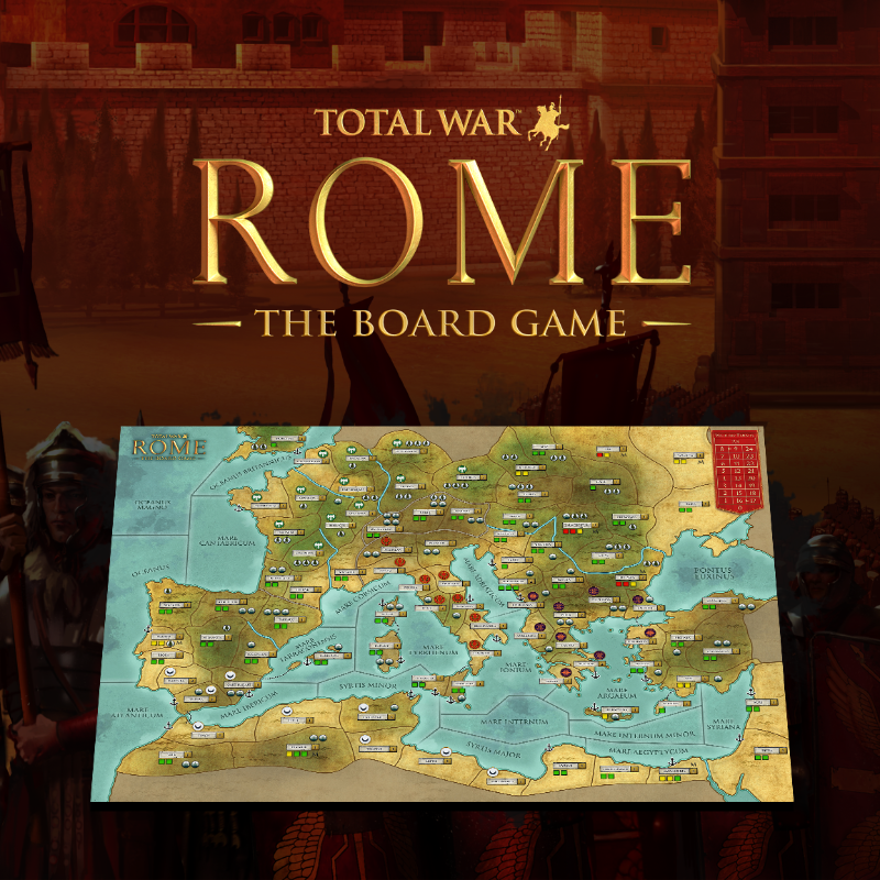 Total War ROME The Board Game By Colour Command Combat Ltd