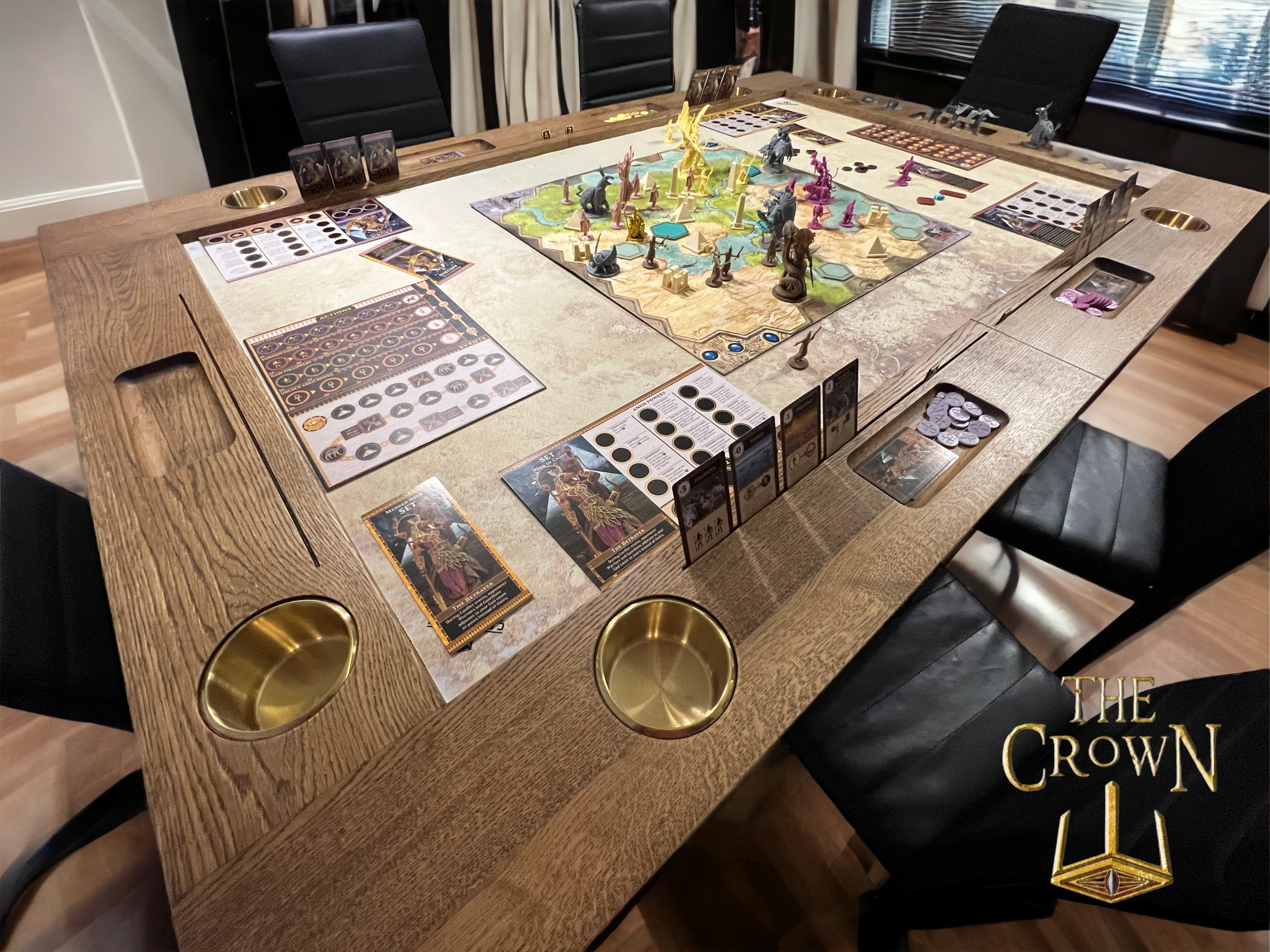 Tailor Made Board Game Tables By The Crown Gamefound