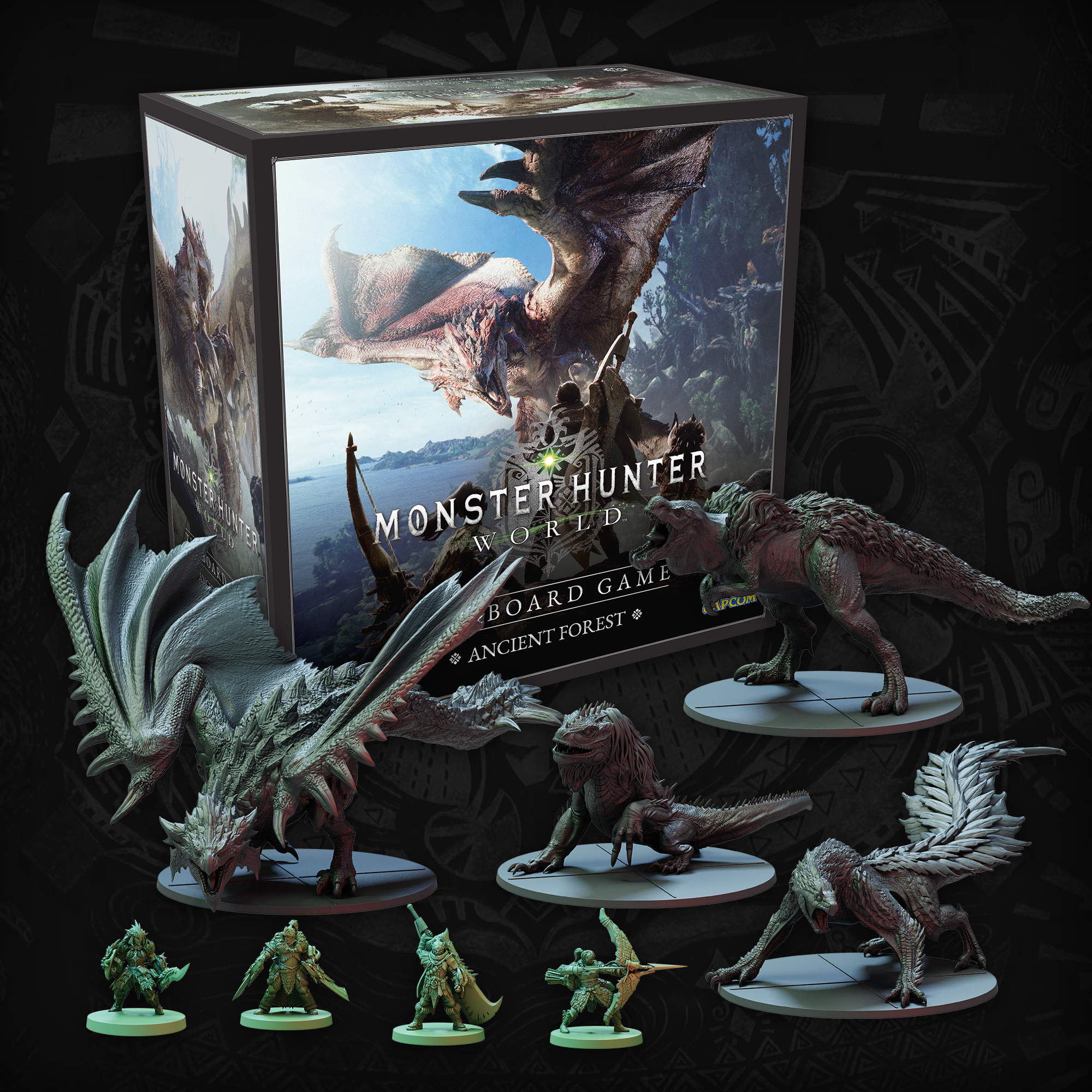 Monster Hunter World The Board Game All-In Pledge Kickstarter