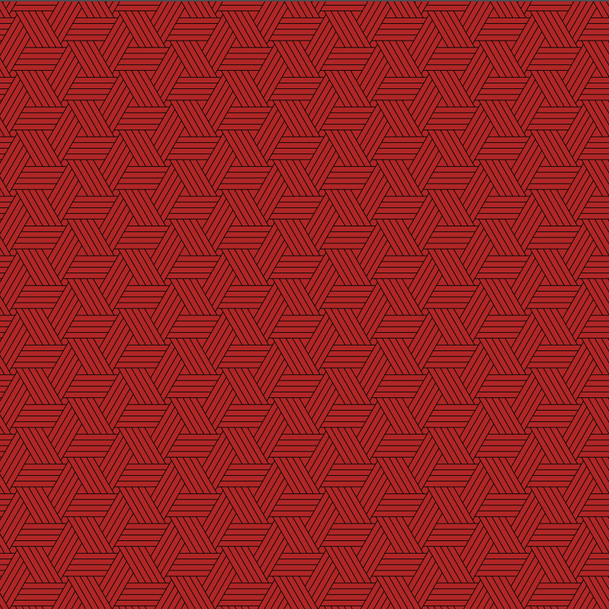 Neoprene Playmats by Hyper Vyper Games TriPattern Red 92x183 Gamefound