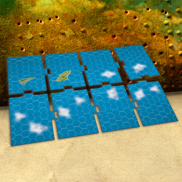 Fighters of the Pacific by Don't Panic Games EXTRA BOARDS Gamefound