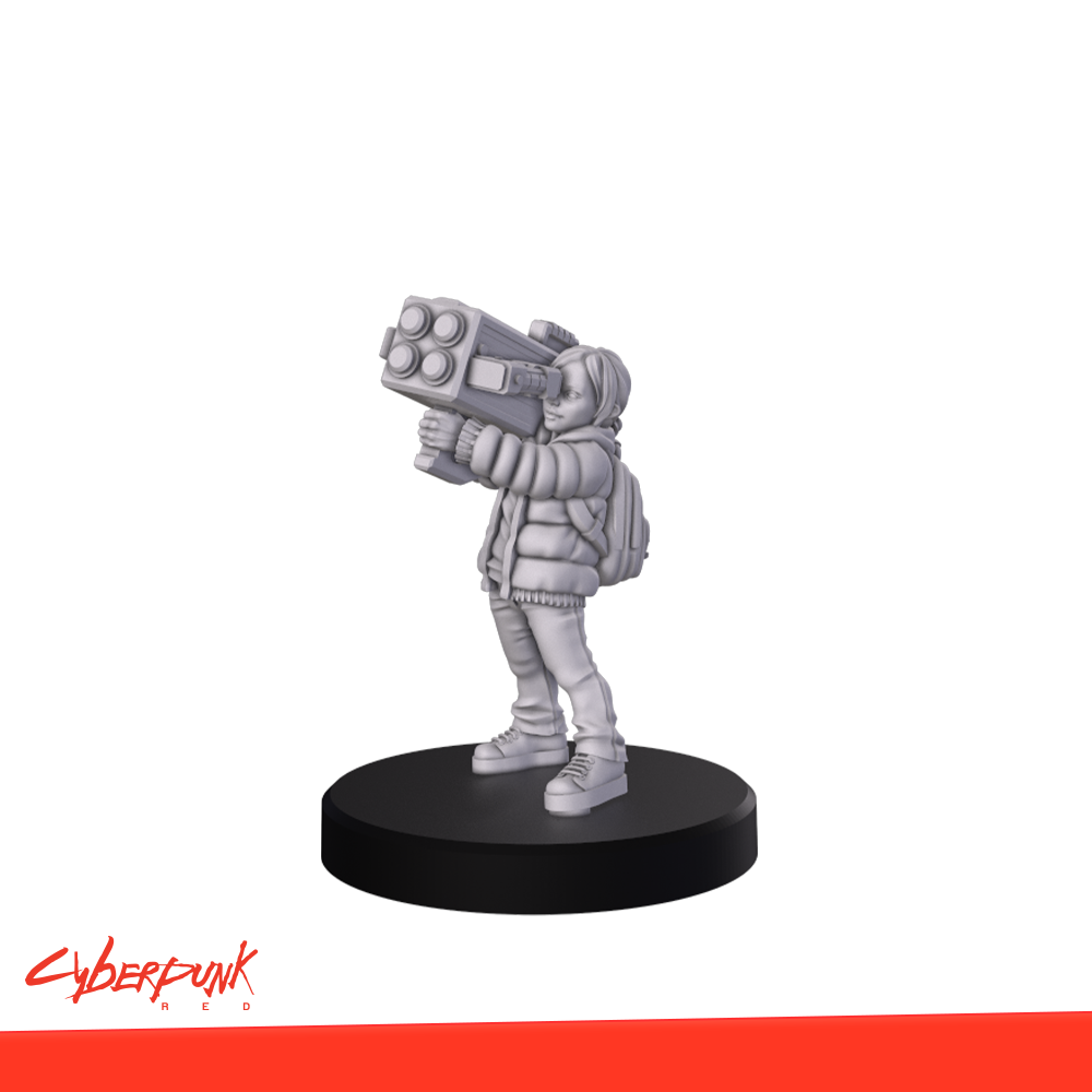 Cyberpunk Red Miniatures: Generation Red A