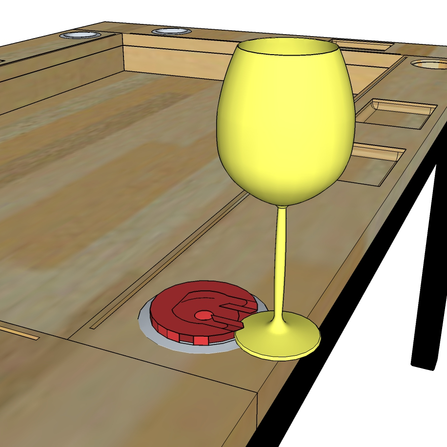 The Geeknson Bristol Board Game Table by Geeknson Team - [8%] [4+] Wine ...