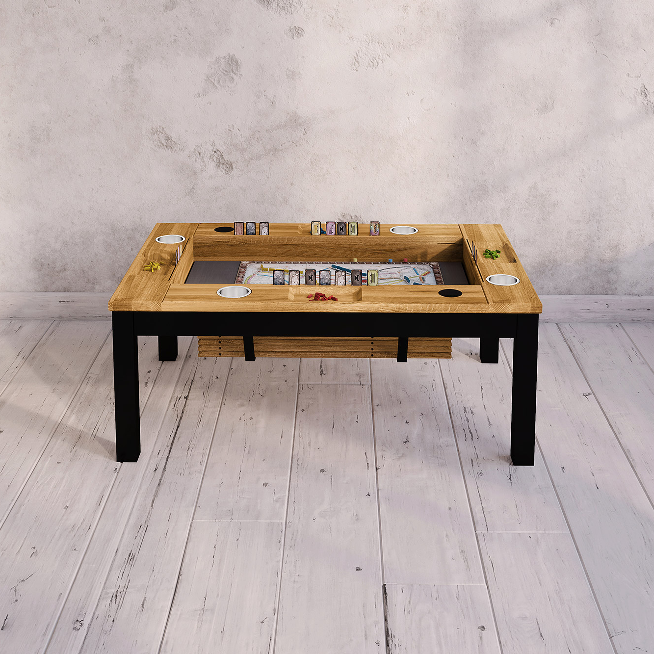 The Geeknson Bristol Board Game Table by Geeknson Team - LP - Coffee Bristol  Gaming Table - Gamefound