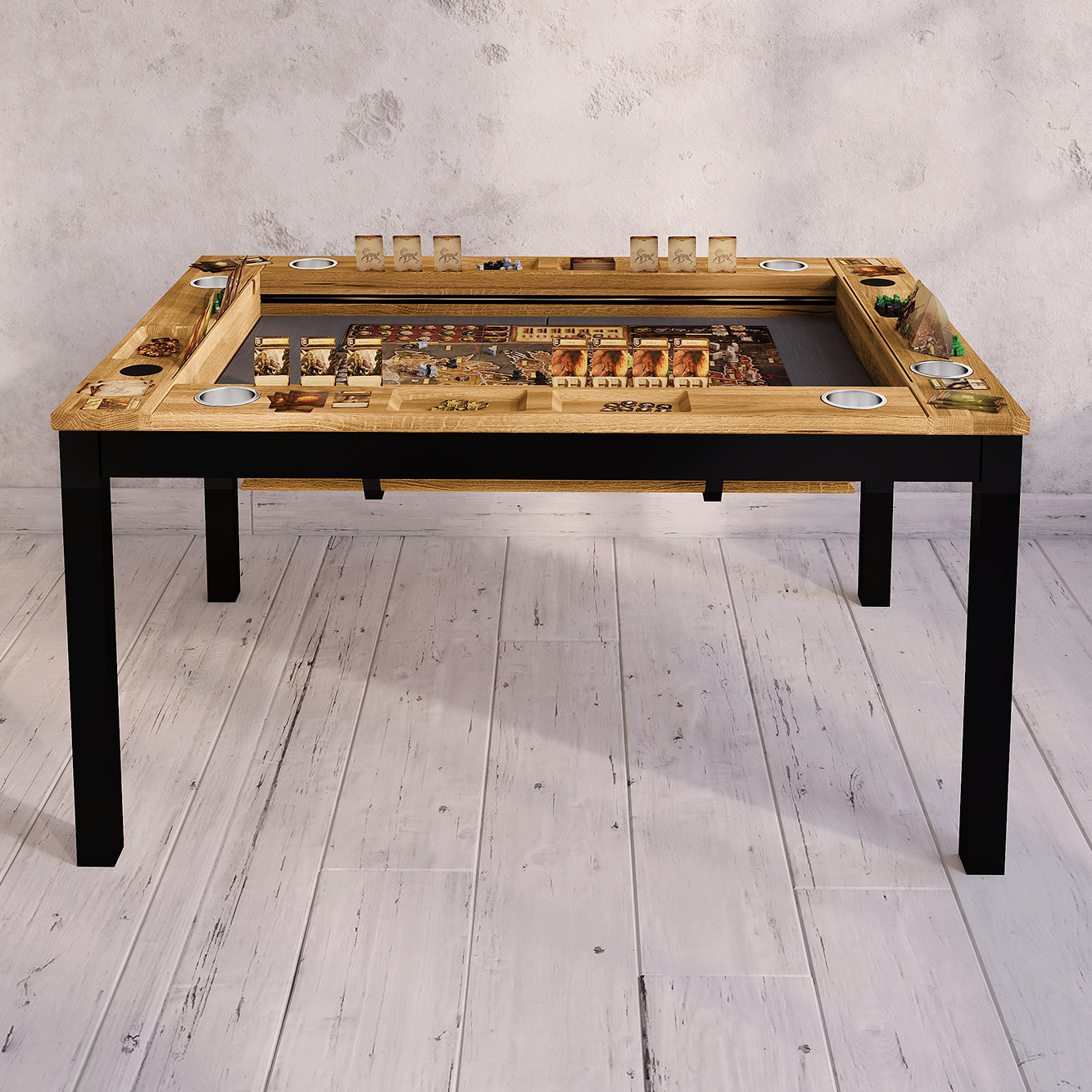 The Bristol Plus - Gaming and Dining Table by Geeknson Team - The Bristol  Narrow Warlord Table Pledge Tier - Gamefound