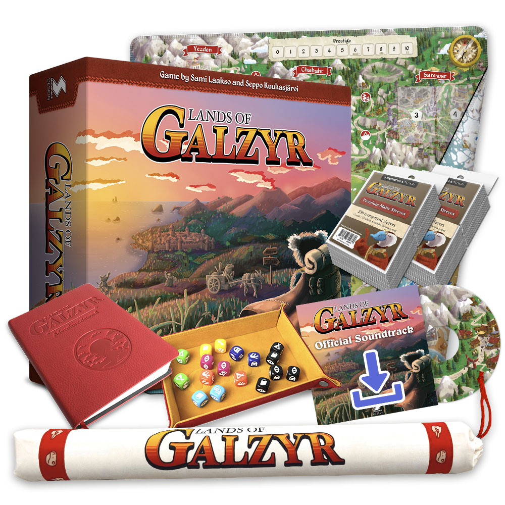 Lands of Galzyr by Snowdale Design Lands of Galzyr Deluxe Edition