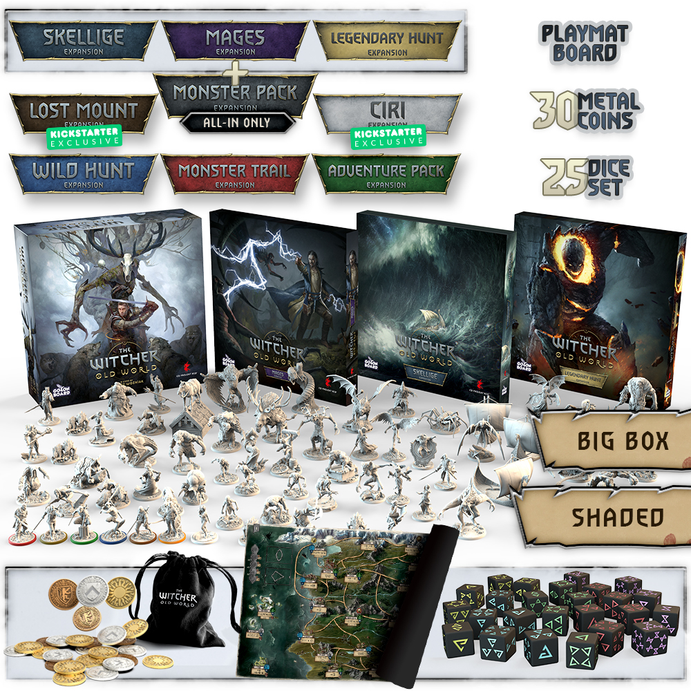 The Witcher: Old World by Go On Board - BIG BOX | SHADED | ALL-IN
