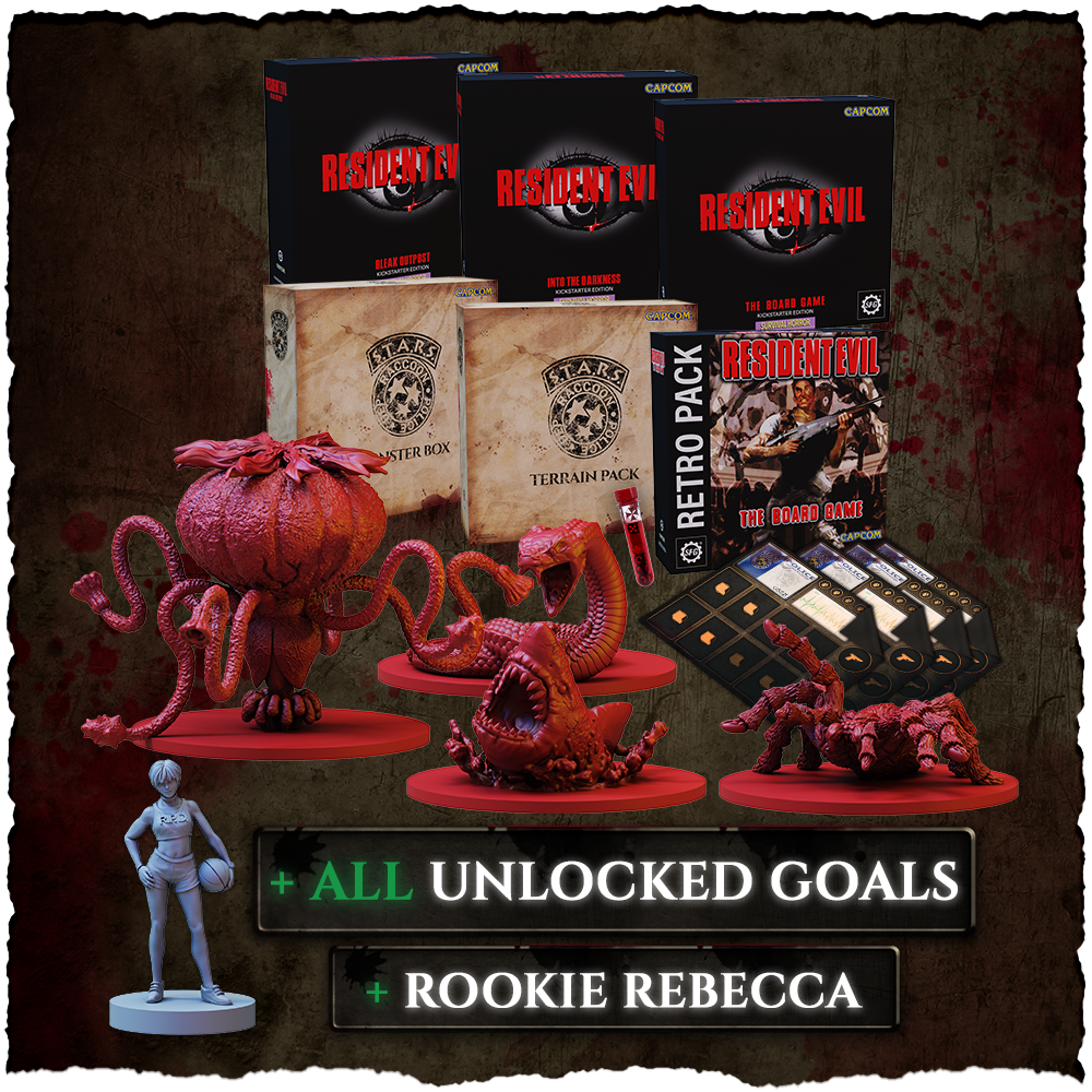 Resident Evil : The Board Game by Steamforged Games - Bravo Pledge