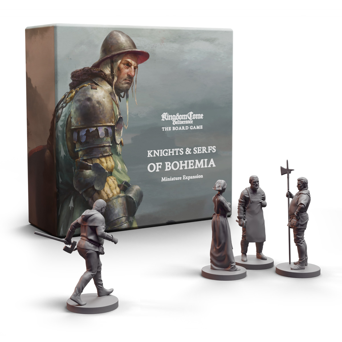 Kingdom Come: Deliverance - The Board Game by Boardcubator - Knights &  Serfs of Bohemia Miniature Expansion - Gamefound