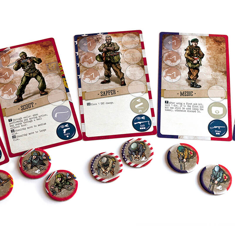 Test du jeu de société V-Commandos Secret Weapons