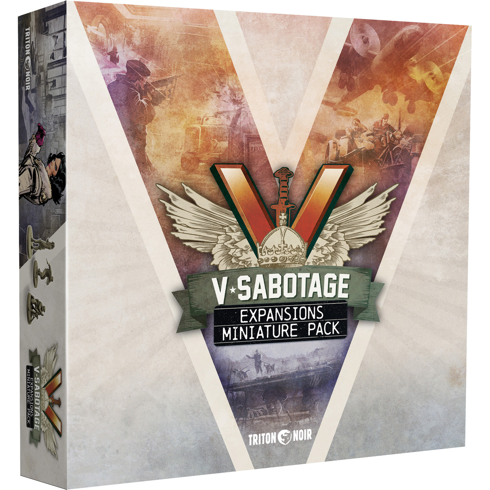 V-Sabotage Ghost expansion - English + French – Triton Noir