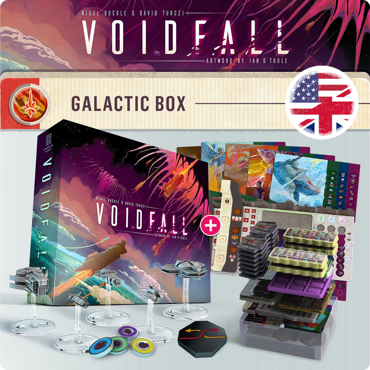 Voidfall by Mindclash Games - Galactic Box - English Edition (Late