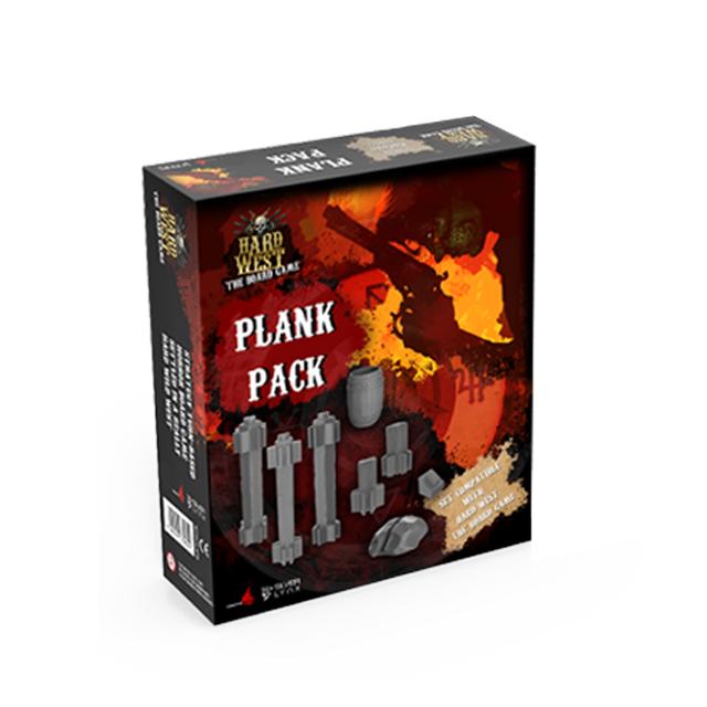 Hard West ⏤ The Board Game by Silver Lynx Games Plank Pack Gamefound