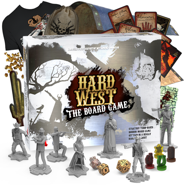 Hard West ⏤ The Board Game by Silver Lynx Games — Kickstarter