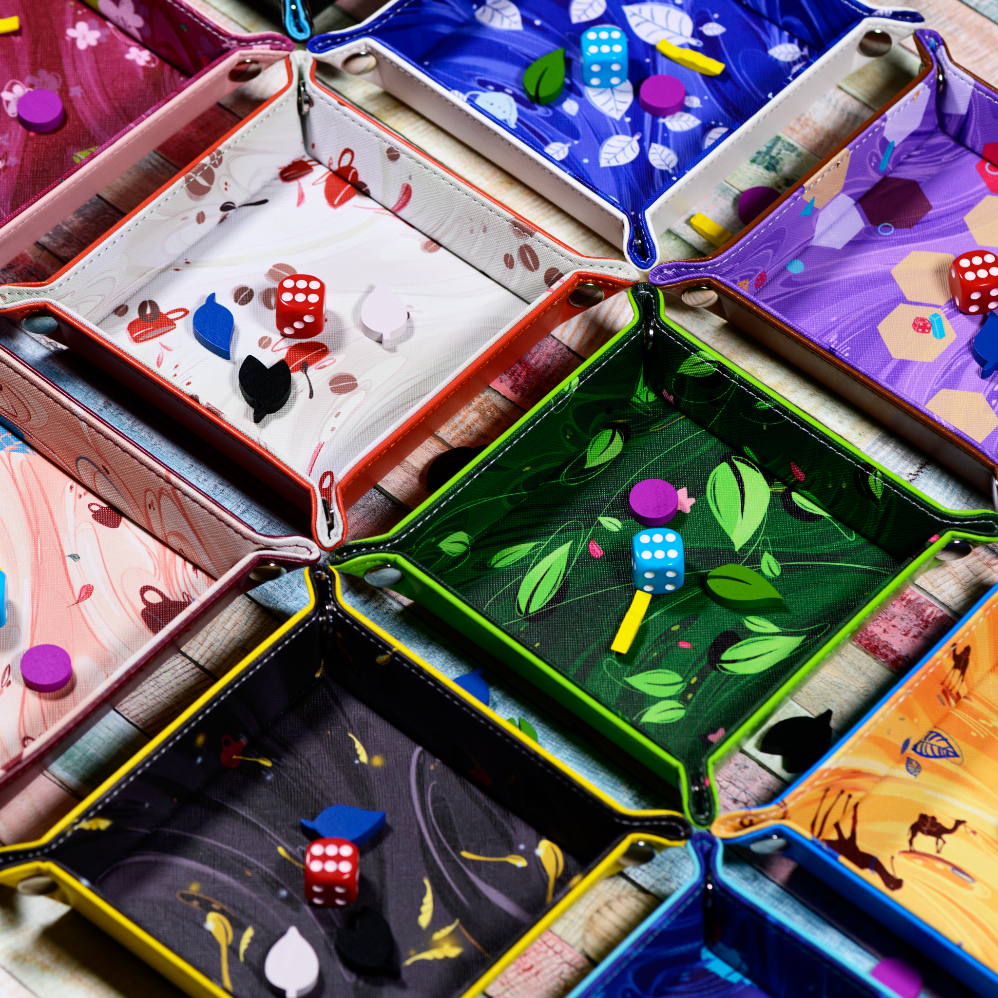 Chai Tea for 2 & Dice Trays by Steeped Games Dice Tray Tea