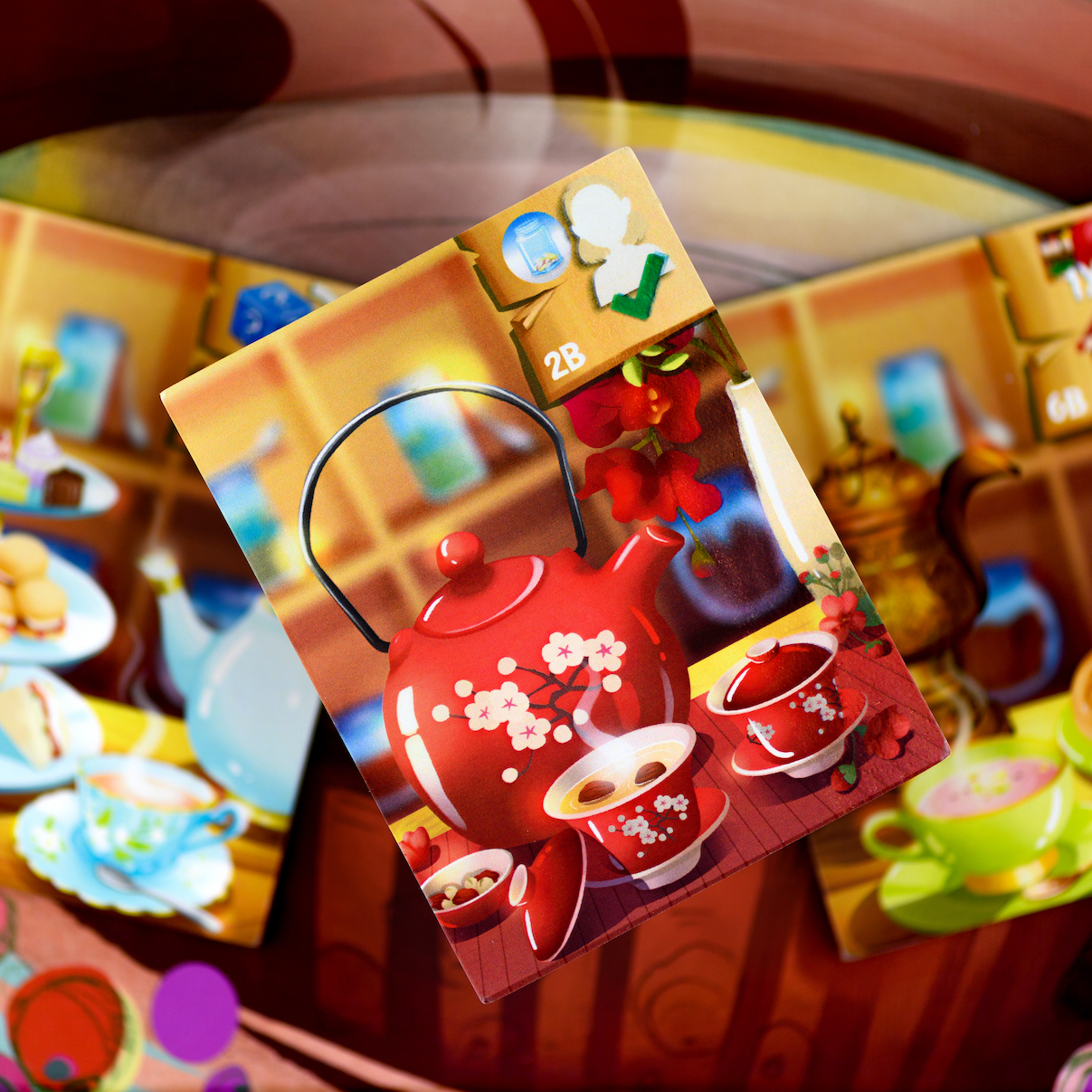 Chai Tea for 2 & Dice Trays by Steeped Games Chai Deluxe & High Tea