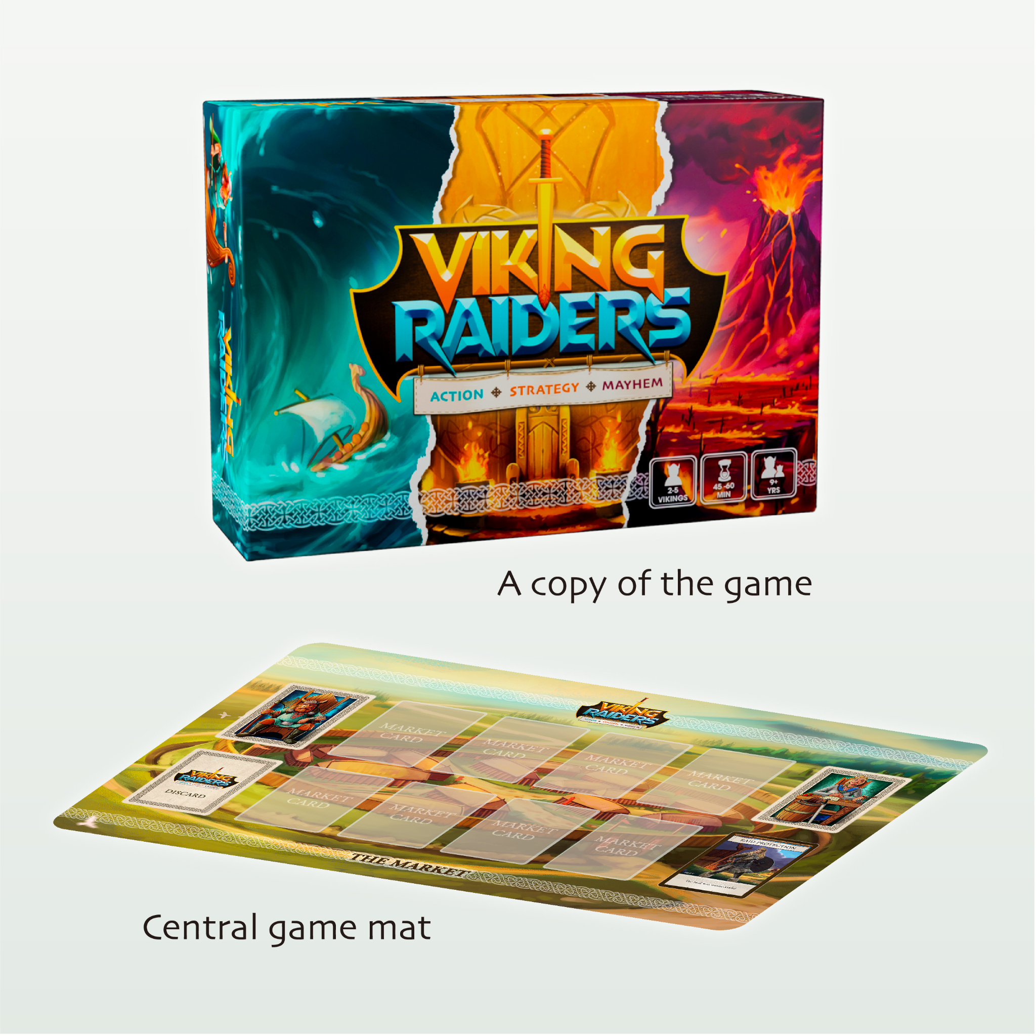 Viking Raiders, Board Game