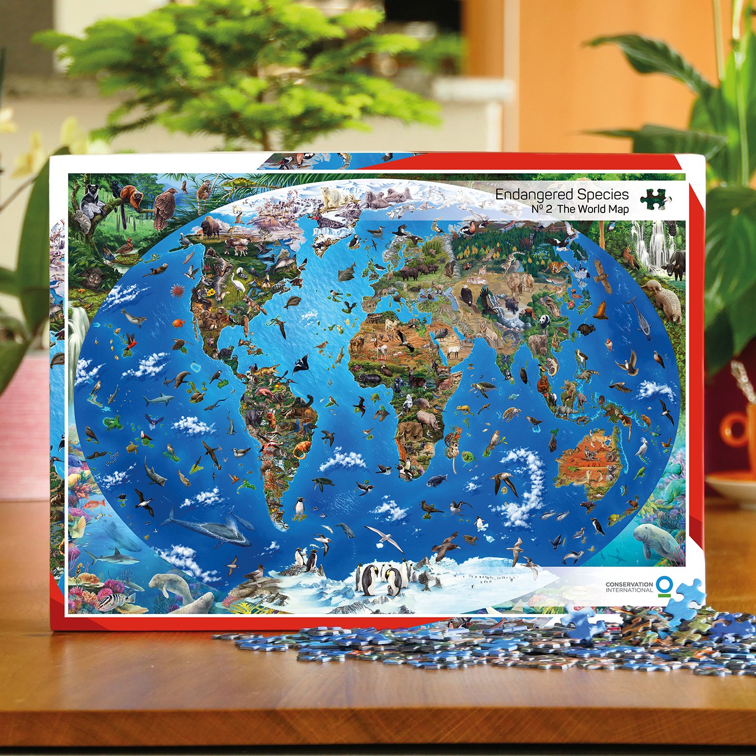 Endangered Species - The World Map by Treeceratops - The Endangered ...