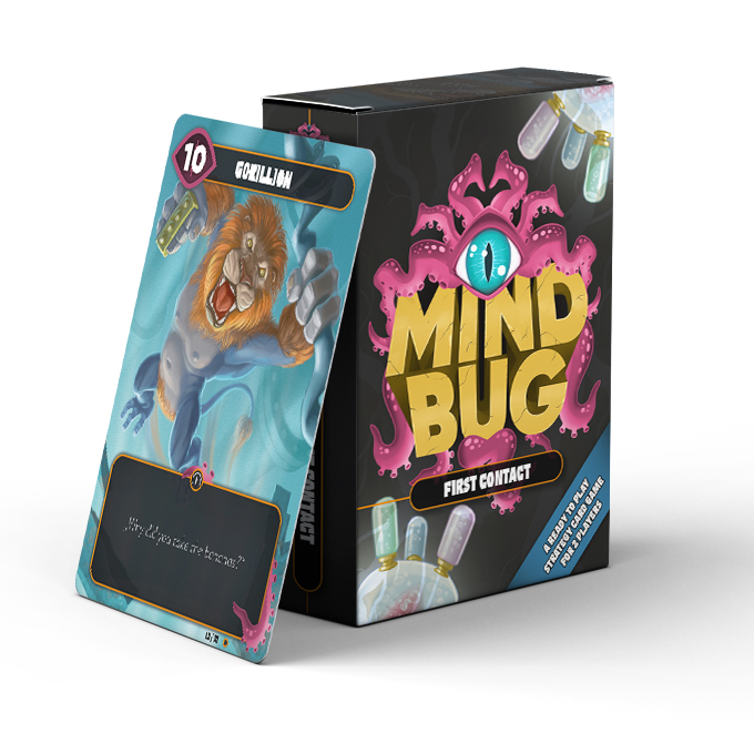 Mindbug: First Contact – Card Game Kickstarter Preview – Tabletop Mom