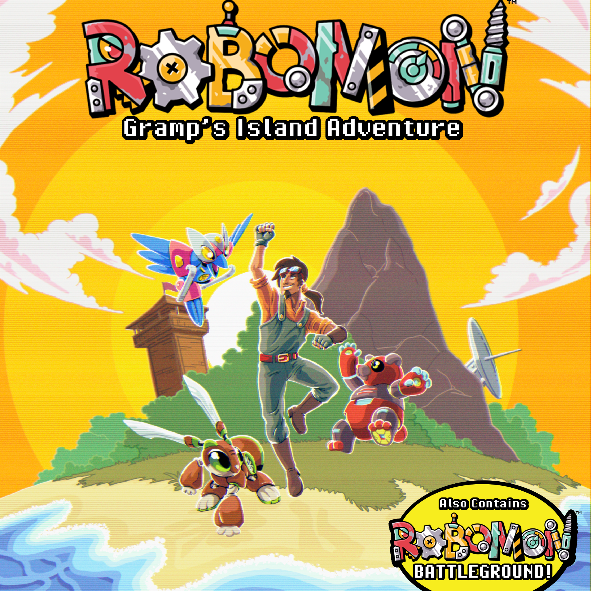 RoboMon The Tabletop Adventure! by Gabe Barrett Gramp's Island