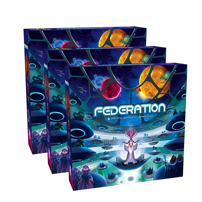 Federation - Boardgame by Explor8 - Federation Deluxe x3 - Gamefound