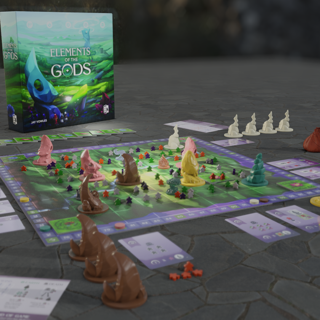 GROVE by Side Room Games - Elements of the Gods - Gamefound