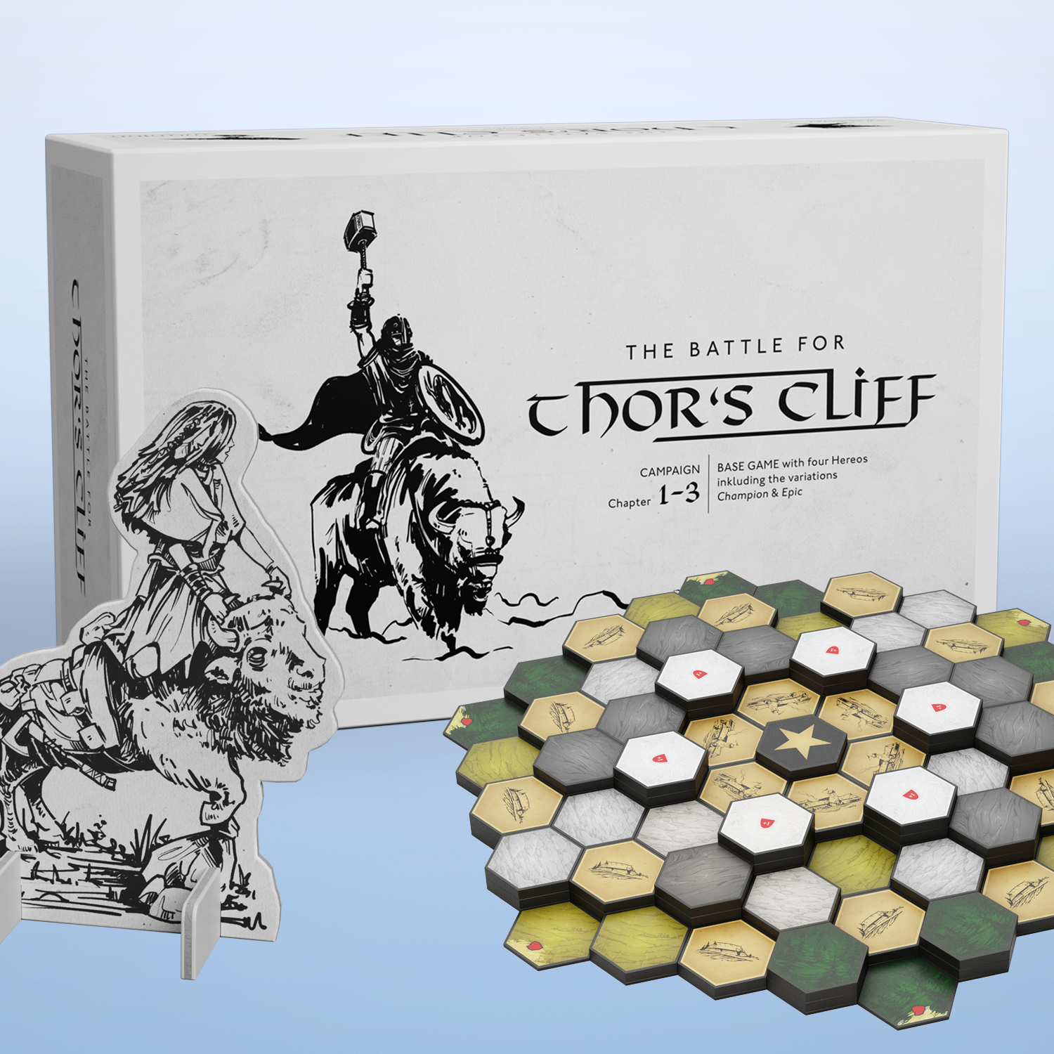 THOR'S CLIFF a non-cooperative board game by Thor's Cliff - Core Box ...