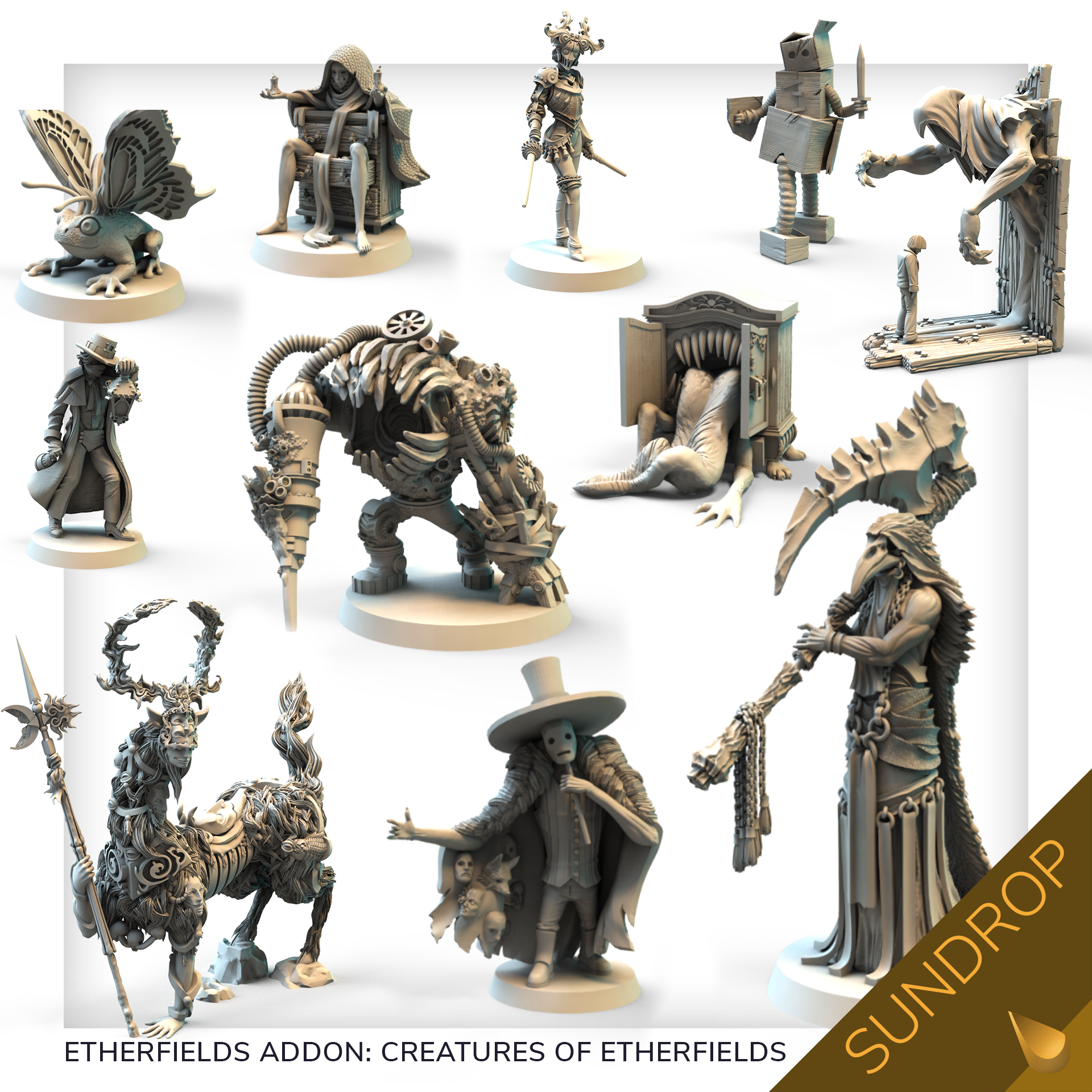 Etherfields Board Game by Awaken Realms - Artbook - Gamefound