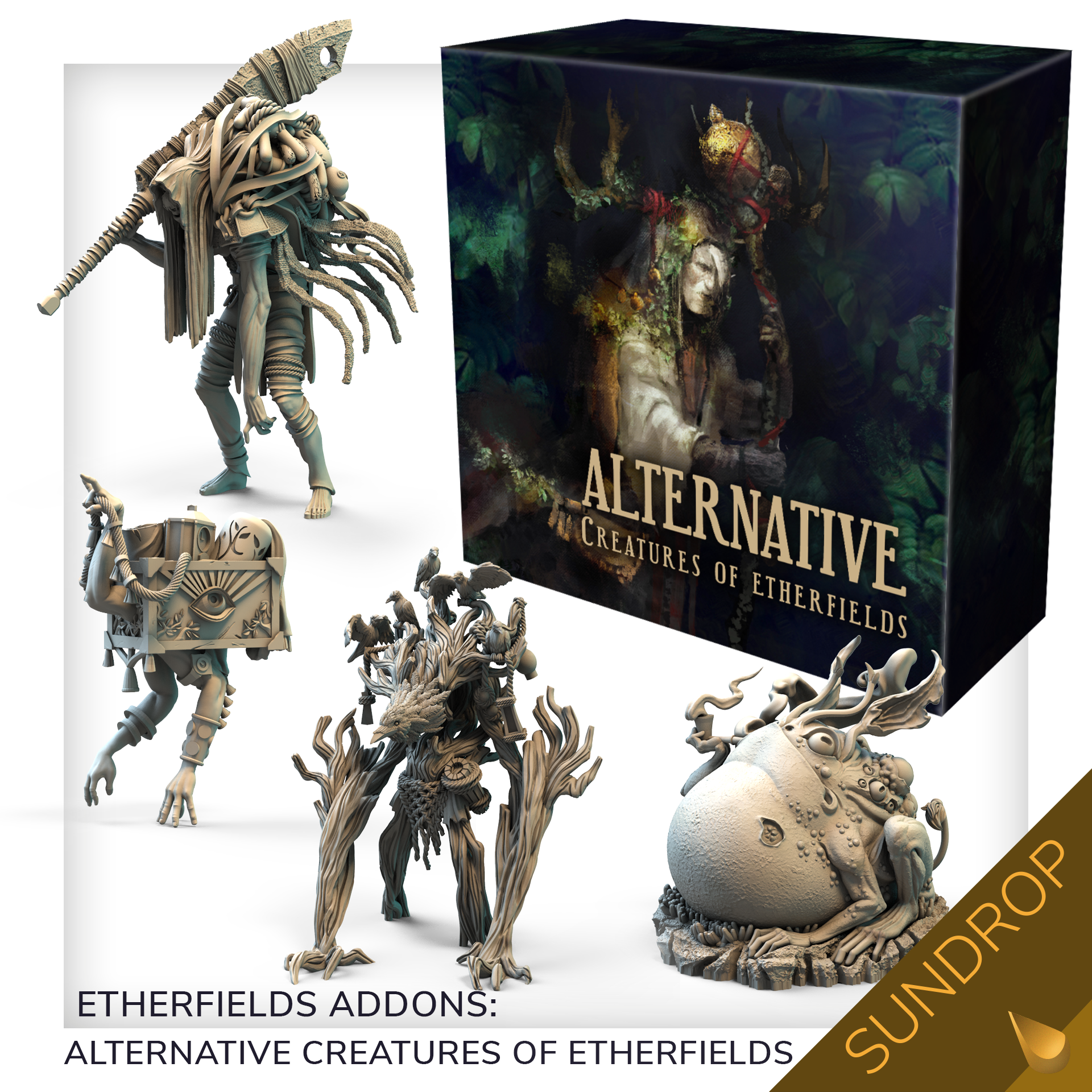 珍しい  Etherfields Alternative - Realms Awaken by Game Board その他