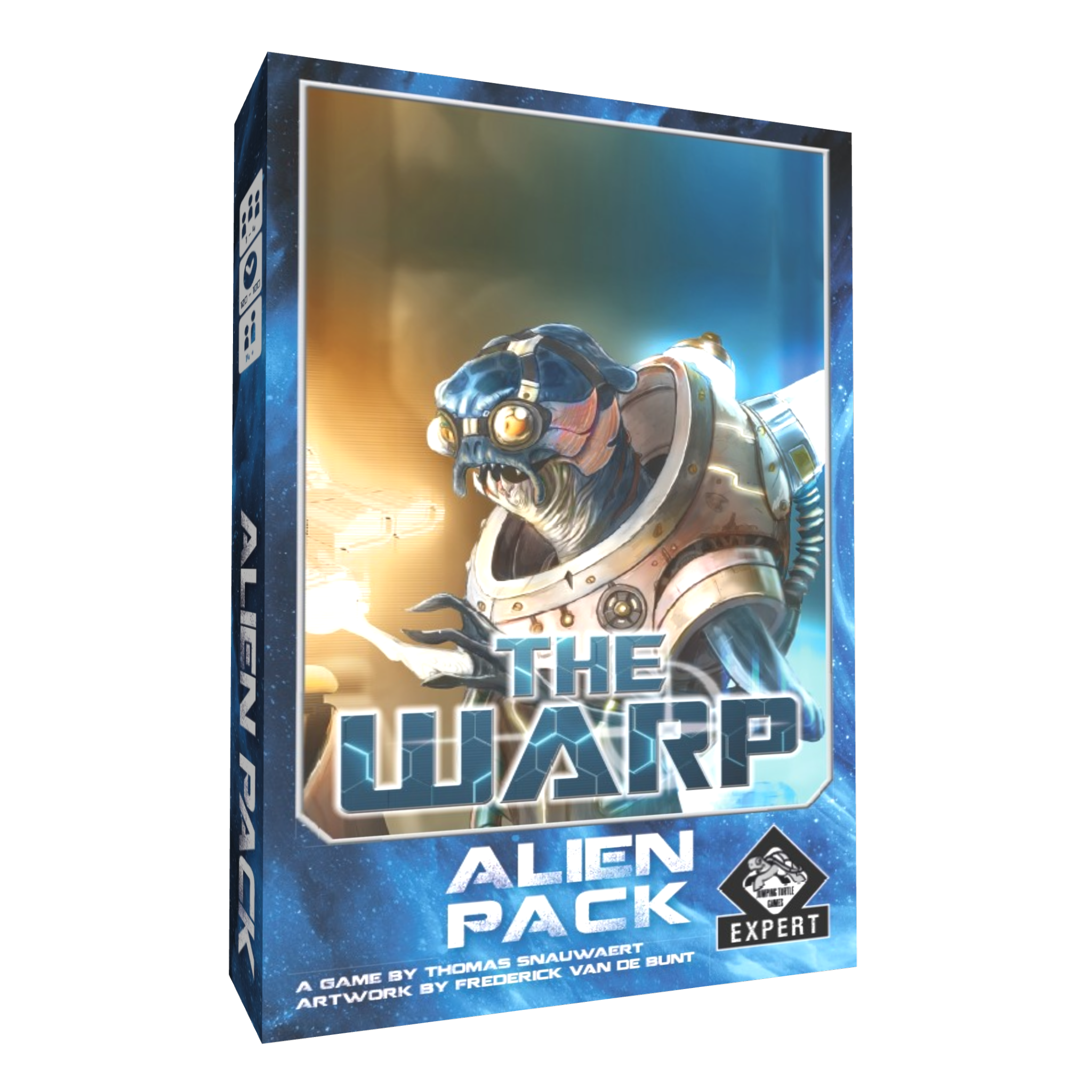 The Warp Board Game by Jumping Turtle Games - The Warp - Alien Add-on ...