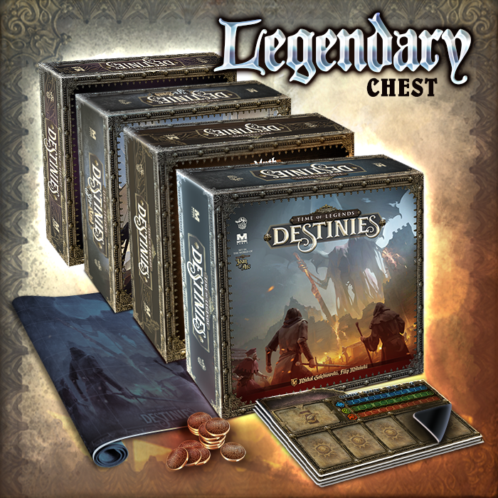 Destinies by Lucky Duck Games - All-In Legendary Chest Pledge