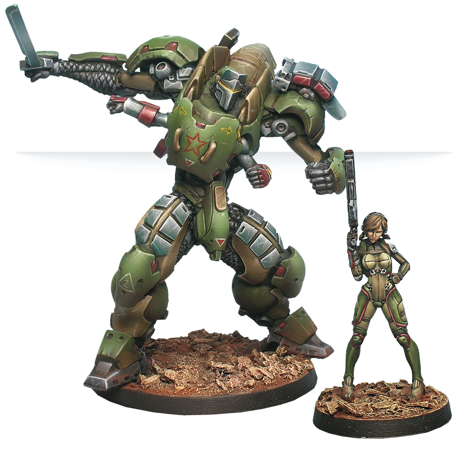 Infinity Deathmatch: TAG Raid by Corvus Belli - Anaconda, Mercenary TAG ...