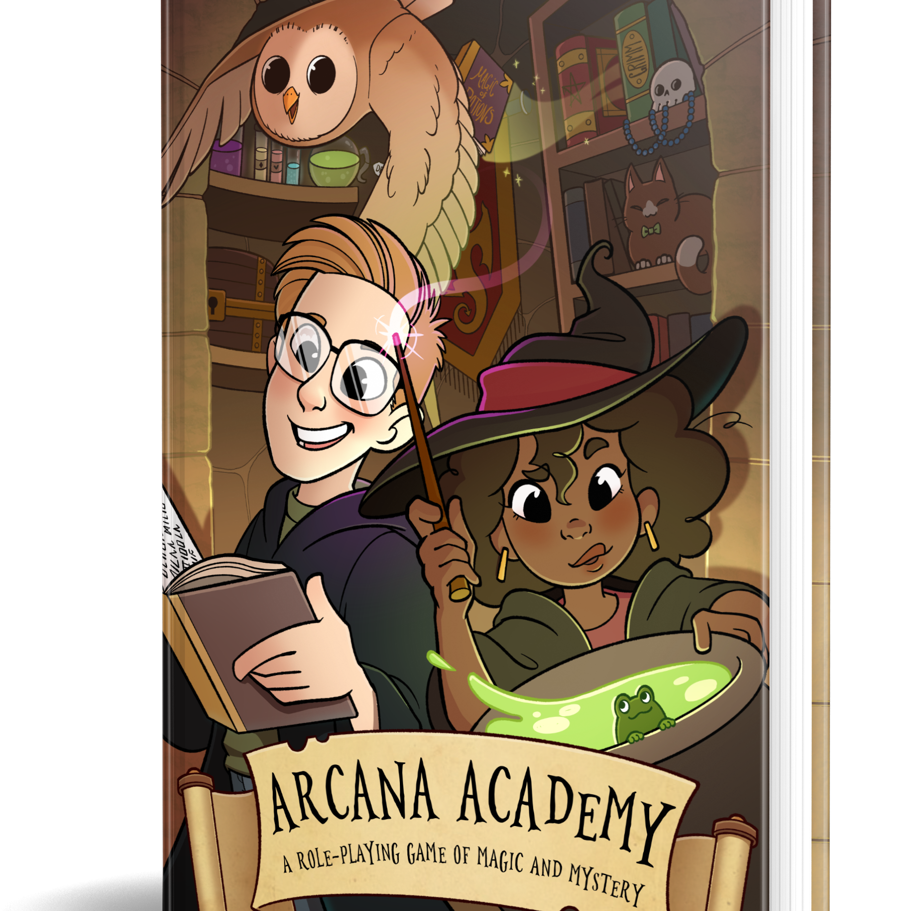 Arcana Academy - A Magic School Role-Playing Game by Jordan - Hardcover ...