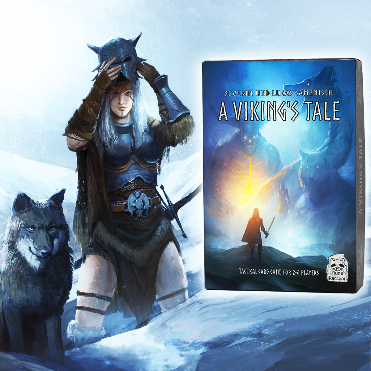 A Viking´s Tale - Tactical Card Game by Rune Raccoon Games - A Viking`s Tale  (additional Pledge for 2 or more copies) - Gamefound