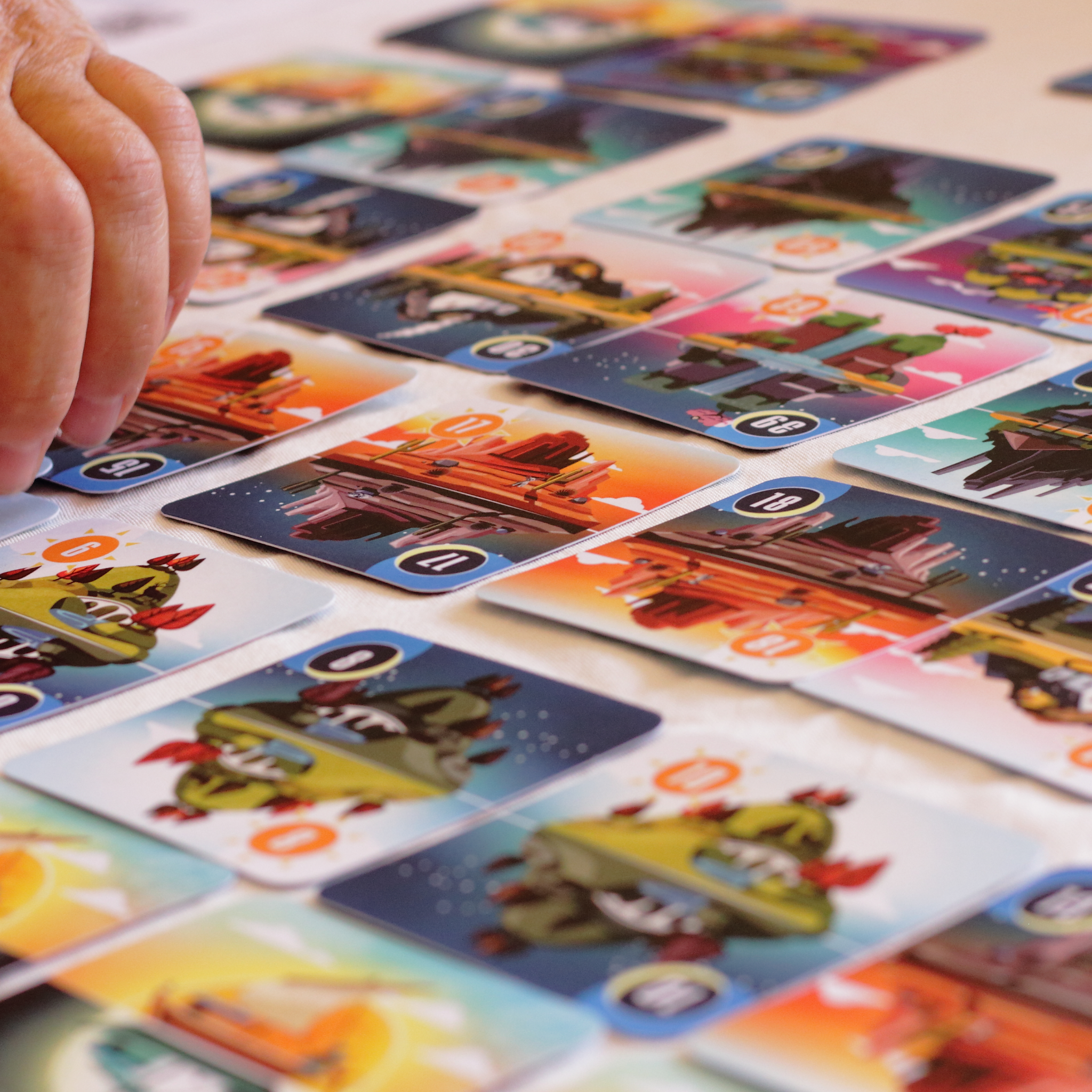 Tranquility a cooperative card game by Board Game Hub 4 copies of