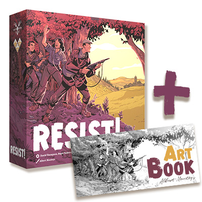 Resist! by SaltandPepper Resist! Boardgame + Digital Art Book Gamefound