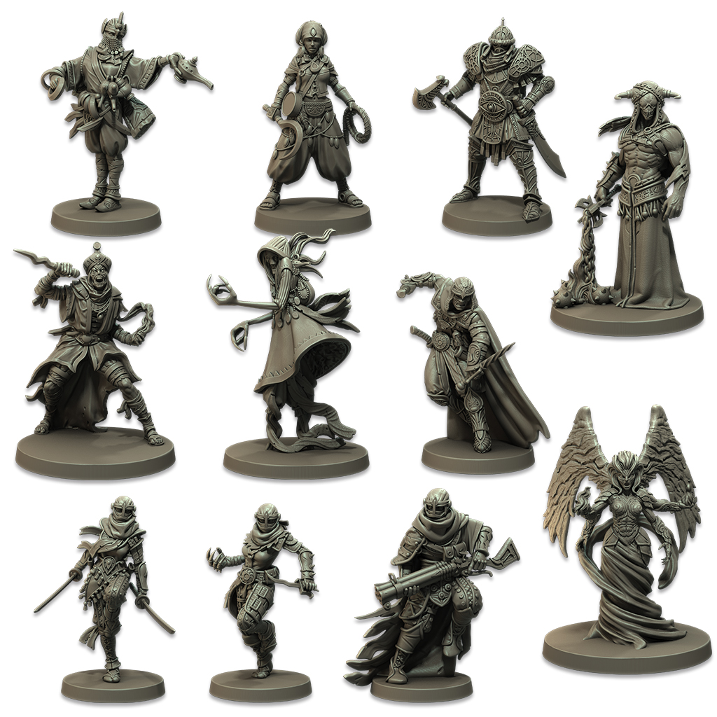 Village Attacks: Grim Dynasty by Grimlord Games - Horrors of the Sands ...