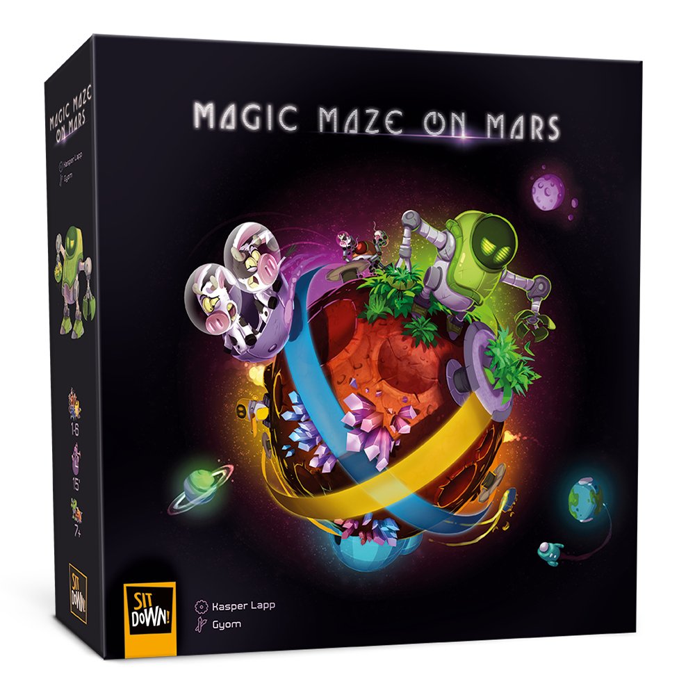 New pawns - Magic Maze - Sit Down! games