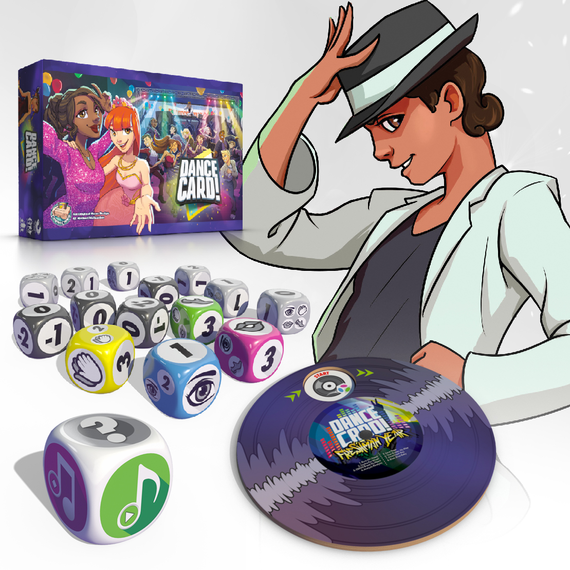 Dance Card! Deluxe Edition by Cardboard Console Dance Card! Deluxe