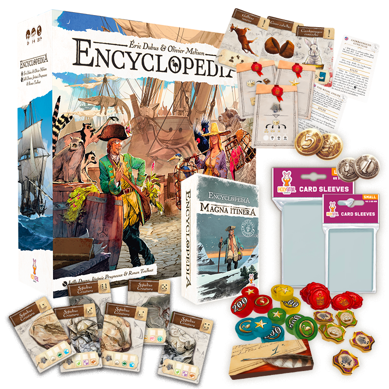 Encyclopedia by Holy Grail Games - Card Sleeve set - Gamefound