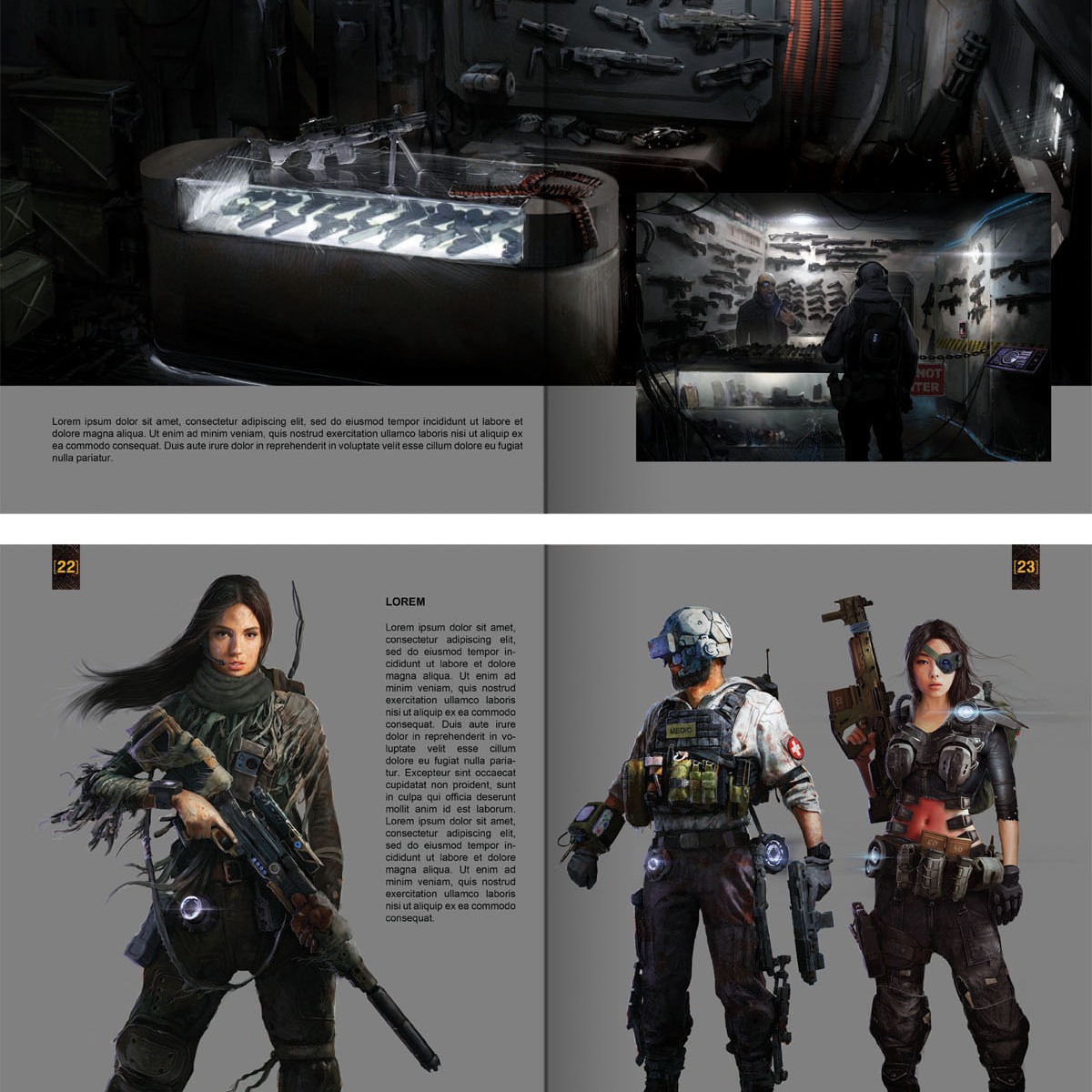 The Hunters Ad 2114 By Officina Monstrorum Artbook Gamefound
