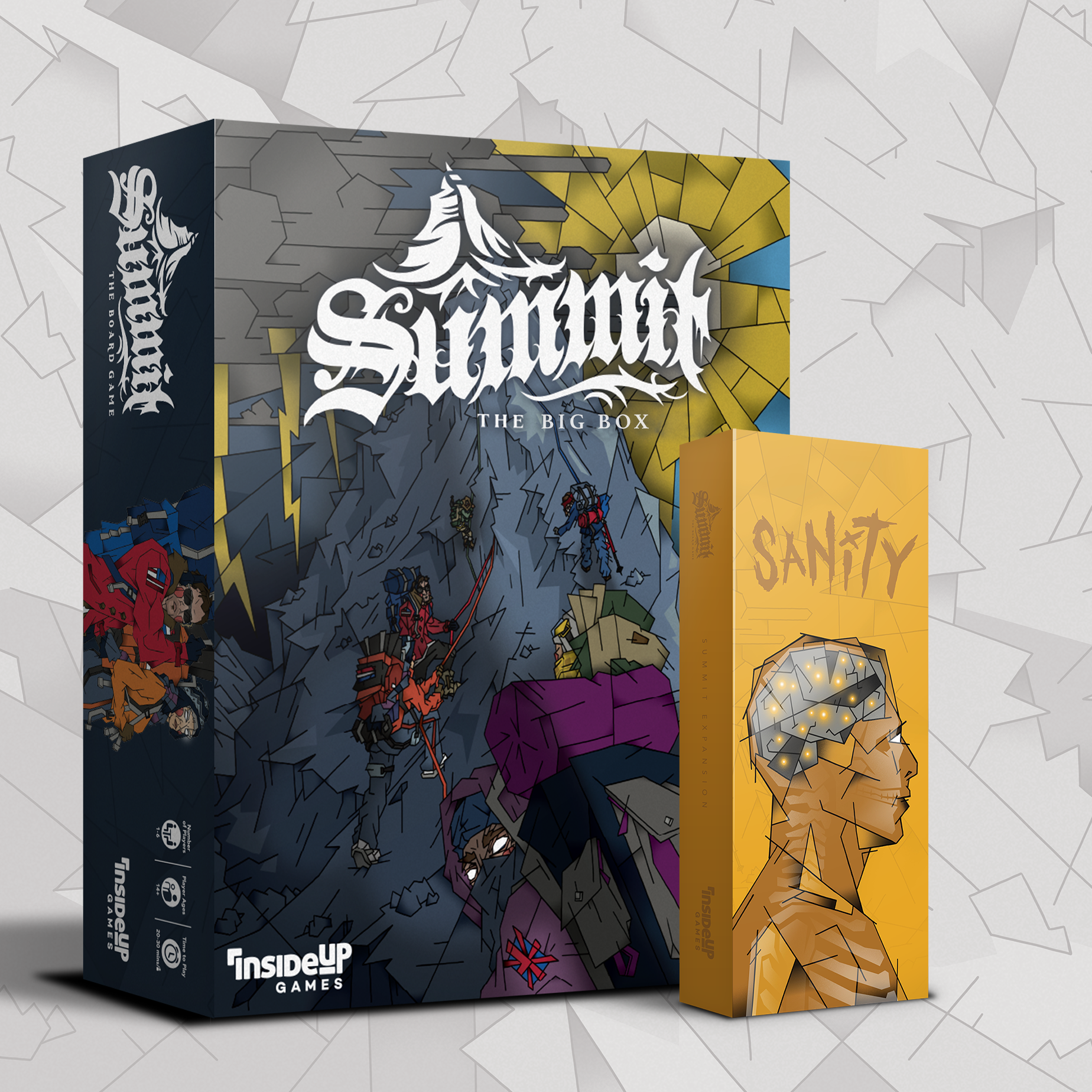 Summit: Sanity + BIG BOX by Inside Up Games - Summit BIG BOX + Sanity -  Gamefound