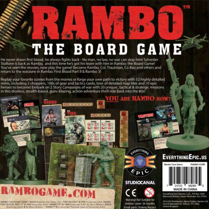 Rambo: the Board Game by Everything Epic - Rambo the Board Game ...
