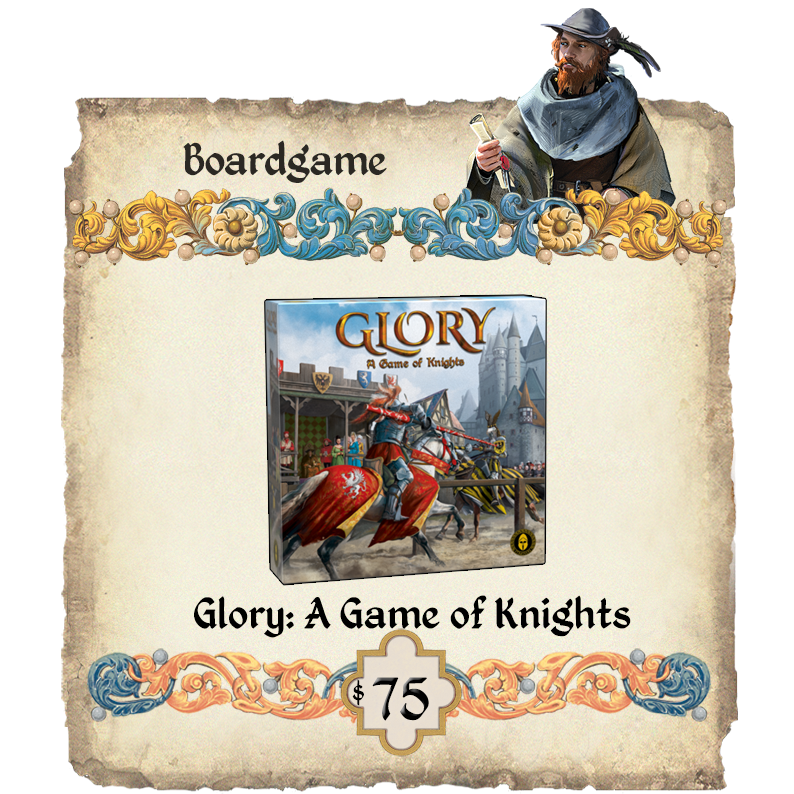 Glory: A Game of Knights by Strategos Games - Retail version - Gamefound