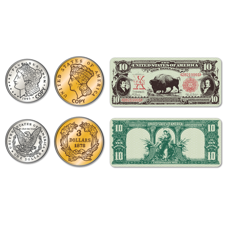 Union Stockyards by Duane Wulf - Metal Coin Set for Union